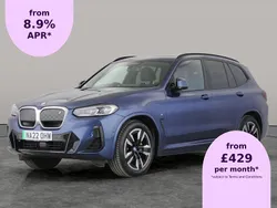 Blue Used 2022 BMW iX3 M Sport SUV | £28,557 (Fair price)