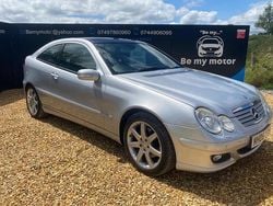 Silver Used 2006 Mercedes C230 SE Coupe | £2,499