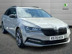 Grey Used 2021 Skoda Superb SportlinePlus Estate | £20,699 (Good price)