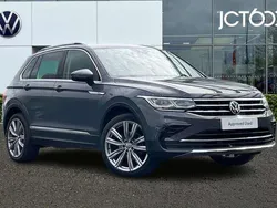 Grey Used 2021 VW Tiguan Elegance SUV | £23,095 (Fair price)