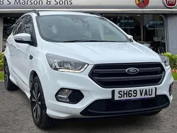 White Used 2019 Ford Kuga ST-Line SUV | £15,995 (Fair price)