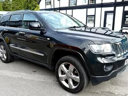 Black Used 2012 Jeep Grand Cherokee Overland SUV | £4,499