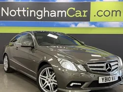Grey Used 2010 Mercedes E350 Coupe | £6,995 (A bit pricey)