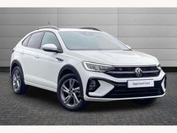 Pure white Used 2022 VW Taigo R-line SUV | £20,195 (Fair price)