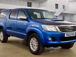 Blue Used 2012 Toyota HiLux Pickup | £11,995 (Expensive)