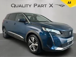 Blue Used 2021 Peugeot 5008 Allure Premium MPV | £17,700 (Good price)