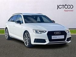 White Used 2018 Audi A4 Black Edition Estate | £15,439 (A bit pricey)