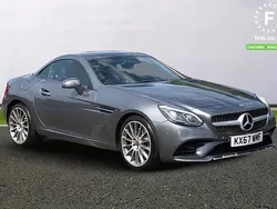 Grey Used 2017 Mercedes SLC180 AMG line Cabriolet | £17,499