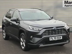 Grey Used 2021 Toyota RAV4 Hybrid SUV | £24,790 (Good price)
