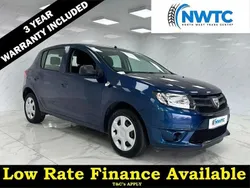 Blue Used 2016 Dacia Sandero Ambiance Hatchback | £4,695 (Fair price)