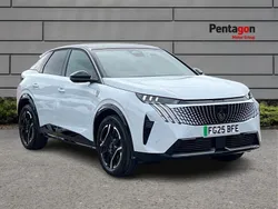 White Used 2025 Peugeot e-3008 GTi SUV | £31,950