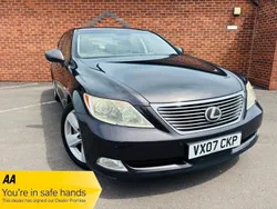 Silver Used 2007 Lexus LS460 Sedan | £6,989