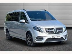 Silver Used 2024 Mercedes V220 AMG line MPV | £60,850 (Fair price)