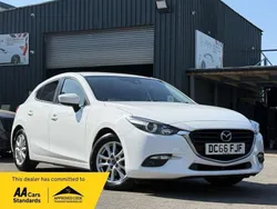 White Used 2016 Mazda 3 Hatchback | £7,990 (Fair price)