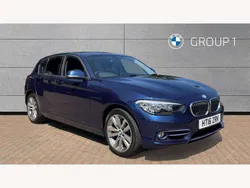 Blue Used 2016 BMW 120 Sport Line Hatchback | £11,950 (Fair price)