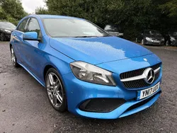 Blue Used 2017 Mercedes A180 Executive Hatchback | £9,995 (Fair price)
