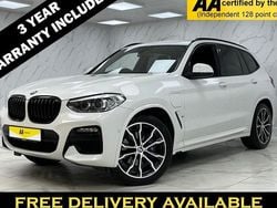 White Used 2020 BMW X3 M Sport SUV | £22,945 (Fair price)