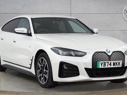 White Used 2024 BMW i4 M Sport Sedan | £37,950 (Fair price)