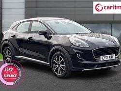 Black Used 2021 Ford Puma Gen-E Titanium SUV | £13,001 (Good price)