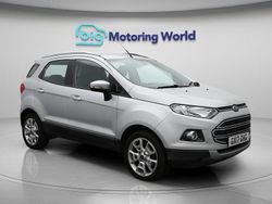 Silver Used 2017 Ford Ecosport Titanium SUV | £7,800 (A bit pricey)