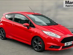 Red Used 2017 Ford Fiesta ST Hatchback | £8,285 (Fair price)