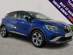 Blue Used 2022 Renault Captur RS Line SUV | £14,895 (Fair price)