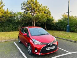 Red Used 2015 Toyota Yaris Hatchback | £5,895 (Fair price)
