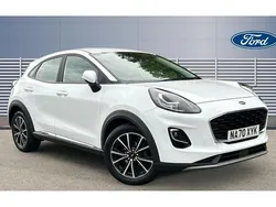 White Used 2020 Ford Puma Titanium SUV | £12,041 (Good price)