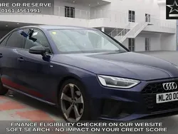 Blue Used 2020 Audi A4 Black Edition Sedan | £19,970 (Fair price)