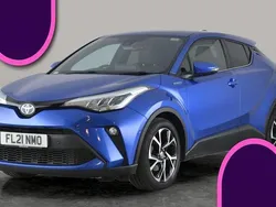 Blue Used 2021 Toyota C-HR Design SUV | £17,673 (Good price)