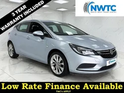 Silver Used 2017 Vauxhall Astra Design Edition Hatchback | £4,395 (Fair price)