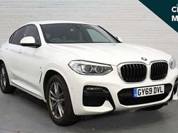 White Used 2019 BMW X4 M Sport SUV | £23,010 (Fair price)