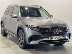 Grey Used 2022 Mercedes EQB350 AMG line SUV | £27,999 (Fair price)