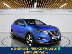 Blue Used 2018 Nissan Qashqai S SUV | £11,749 (Fair price)