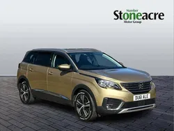 Gold Used 2018 Peugeot 5008 Allure MPV | £13,100 (Fair price)