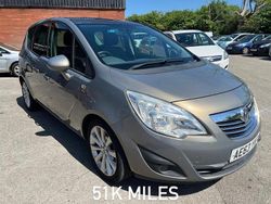 Brown Used 2013 Vauxhall Meriva MPV | £3,495 (Fair price)