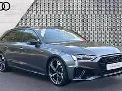 Grey Used 2023 Audi A4 Black Edition Estate | £29,990 (Expensive)