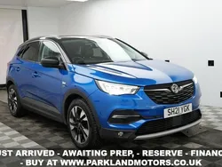Blue Used 2021 Vauxhall Grandland X Edition SUV | £9,795 (Good price)