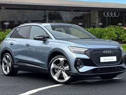 Blue Used 2024 Audi Q4 e-tron Black Edition SUV | £34,950 (Super price)