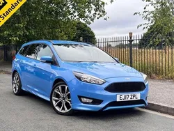 Blue Used 2017 Ford Focus ST-Line Estate | £10,495 (Good price)