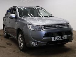Grey Used 2015 Mitsubishi Outlander P-HEV Estate | £5,990 (Good price)