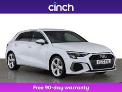 White Used 2022 Audi A3 S-Line Hatchback | £19,299 (Good price)