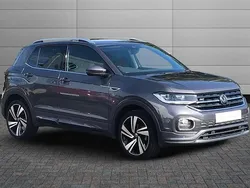 Black Used 2022 VW T-Cross R-line SUV | £20,450 (Fair price)