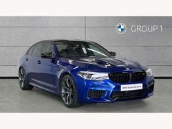 Blue Used 2018 BMW M5 Competition Edition Sedan | £46,990 (Fair price)