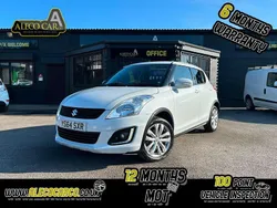 White Used 2014 Suzuki Swift SZ4 Hatchback | £6,995 (A bit pricey)