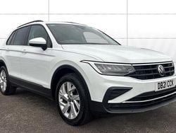 White Used 2021 VW Tiguan Life SUV | £16,136 (Good price)