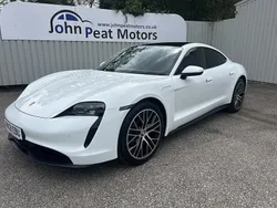 White Used 2021 Porsche Taycan Performance Package Sedan | £35,999 (Good price)