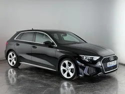 Black Used 2022 Audi A3 Sportback S-Line Hatchback | £18,550 (Fair price)