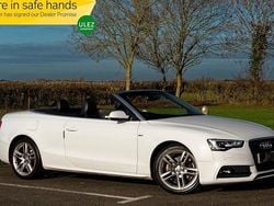 White Used 2015 Audi A5 Cabriolet S-Line Cabriolet | £10,495 (Fair price)