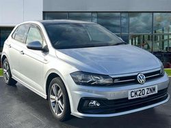 Reflex silver metallic Used 2020 VW Polo R-line Hatchback | £12,910 (A bit pricey)